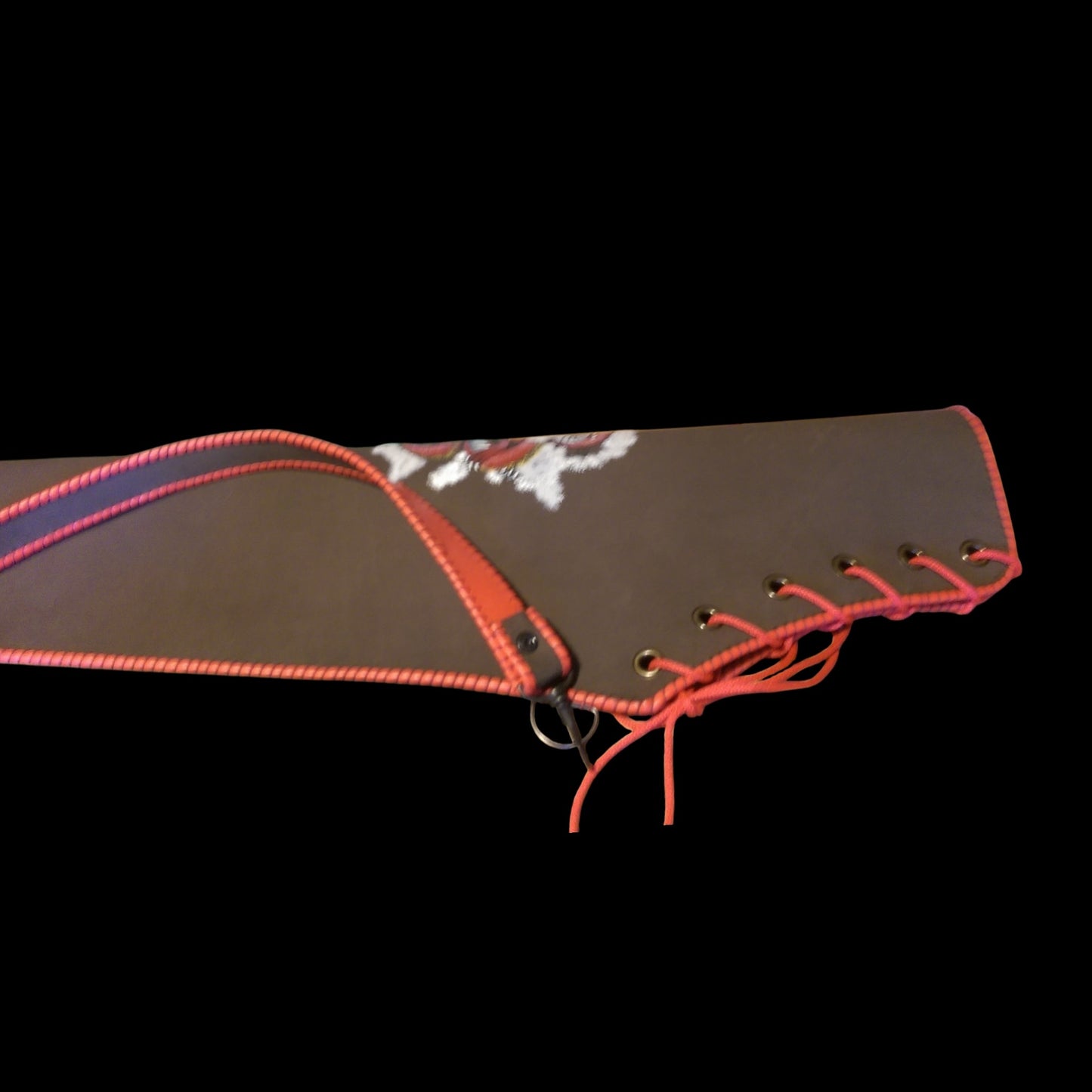 Dragon Katana Sheath  Hand-Painted Leather
