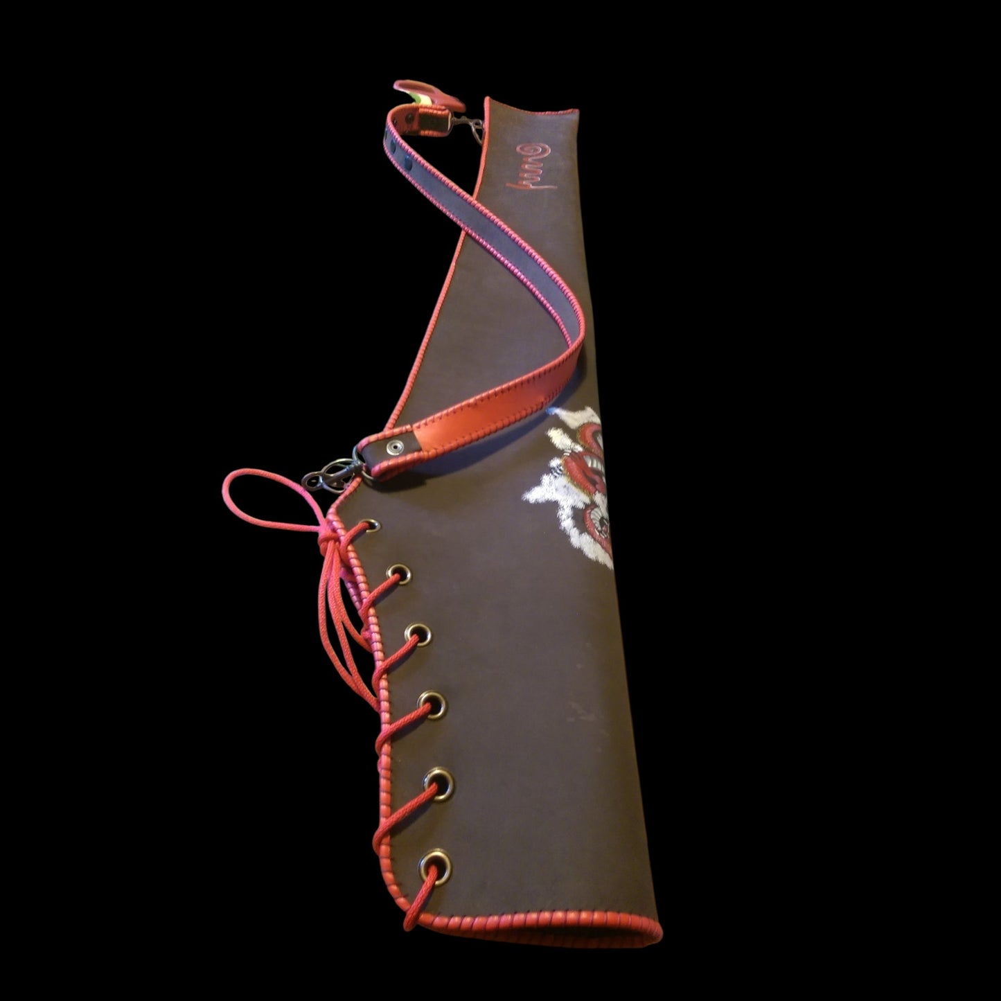 Dragon Katana Sheath  Hand-Painted Leather